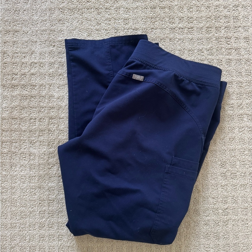 FIGS technical collection kade cargo navy blue medical scrubs pants size XXL - Picture 3 of 4
